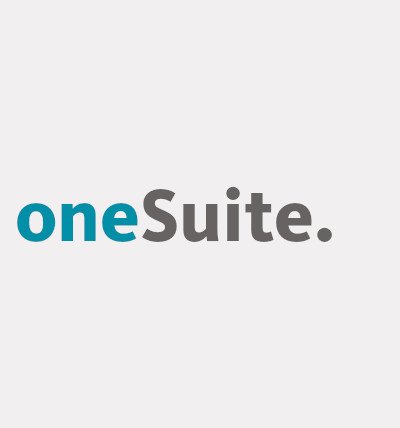 Was ist oneSuite?; Schriftzug