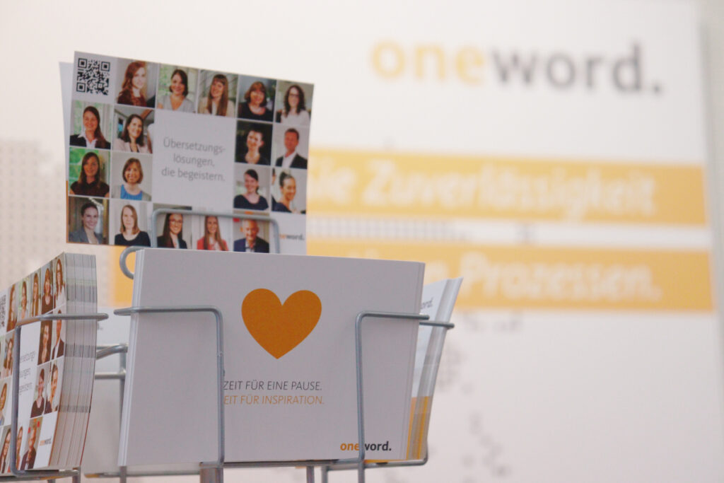 tekom Jahrestagung 2024; Detail des Messestands